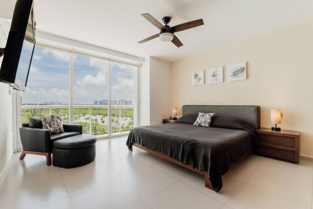 Reef Beachfront 3Bdr Apartment By Casa Paraiso Cancun Exterior photo