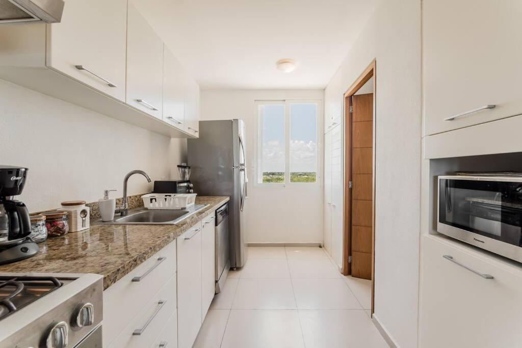 Reef Beachfront 3Bdr Apartment By Casa Paraiso Cancun Exterior photo
